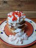 Panquecas com Chantilly de Coco