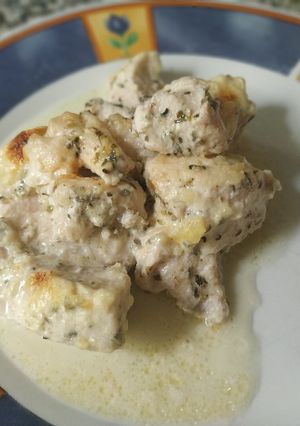Una foto de Pollo Blanco