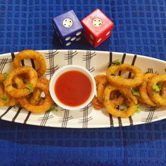 A picture of Potato Garlic Rings.