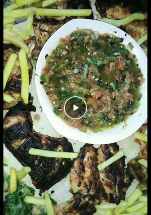 صورة لوصفة متبل او سلطه الفلفل والطماطم