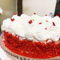 Red velvet cake A picture of Red velvet cake.