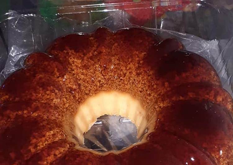 Langkah Mudah untuk Membuat Puding lumut Gula merah biskuit asli lumerrr dilidahh Jadi, Lezat