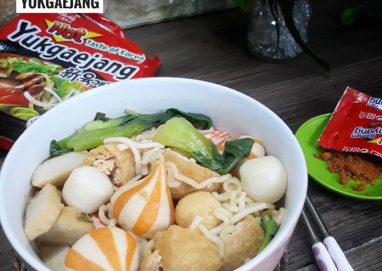 Resepi 10. Oden Hot Yukgaejang yang Lezat