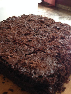 A picture of Devil's Chocolate Cake.