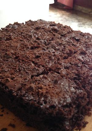 A picture of Devil's Chocolate Cake.