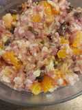 Farce aux raisins et abricots