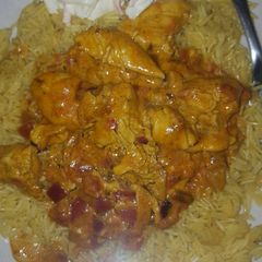 A picture of Chicken Tikka Masala.