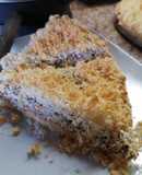 Tarta de coco y dulce de leche
