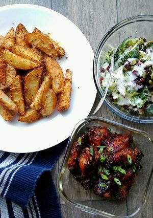 Foto resep Potato wedges