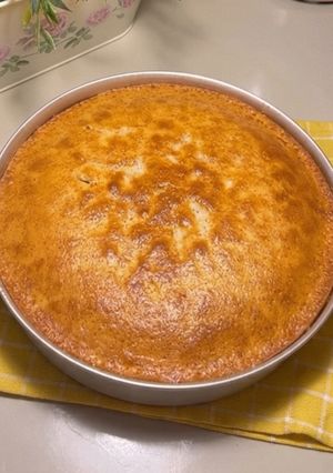 صورة لوصفة كيكة الزبادي الكلاسيكية