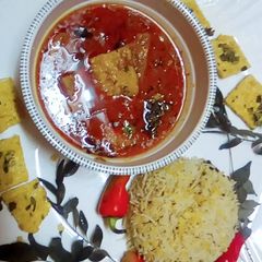 A picture of Memons special Dokhria.