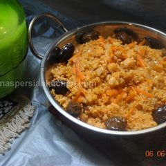 A picture of Bulgur Rice/Pilaf.
