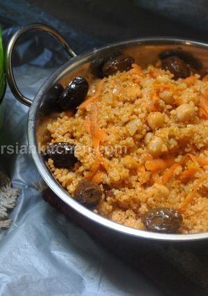 A picture of Bulgur Rice/Pilaf.