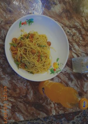 A picture of Stir fries spag.