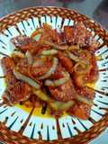 Maling (non-halal) goreng saos mentega