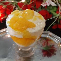 A picture of Mango cream delight.