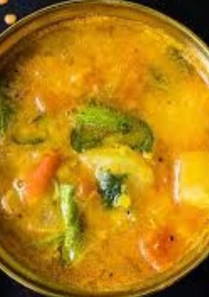 A picture of Sambhar.