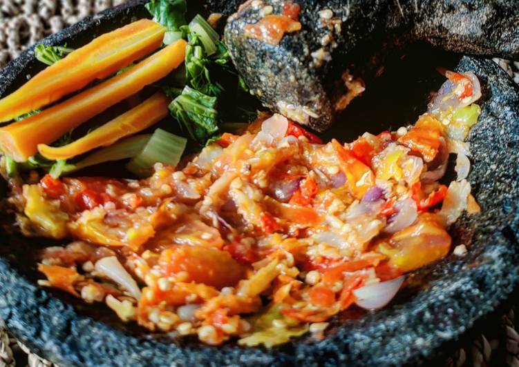 Resep Sambal Cobek Anti Gagal