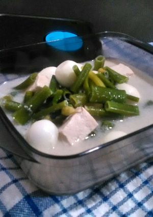 Foto resep Bobor Bunga Bawang, Tahu, Puyuh