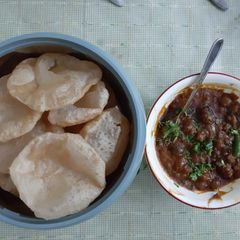 A picture of Amritsari Chole # Bhagini Samaj.