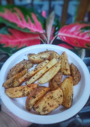 Foto resep 494 - Potato Wedges (26 - CPApron2026)