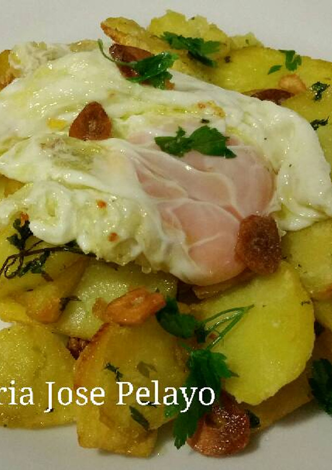 Una foto de Huevos alegres