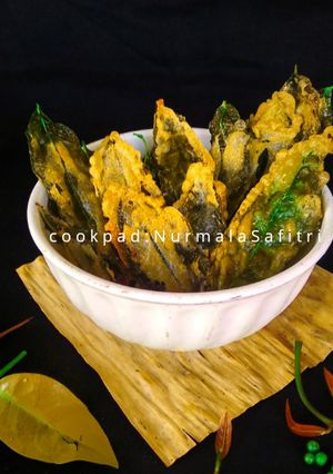 Foto resep Keripik/peyek daun so (daun melinjo)