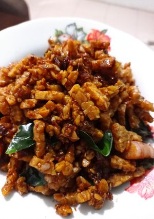 Foto resep Kering tempe kecap (tidak pedas) anak 2thn
