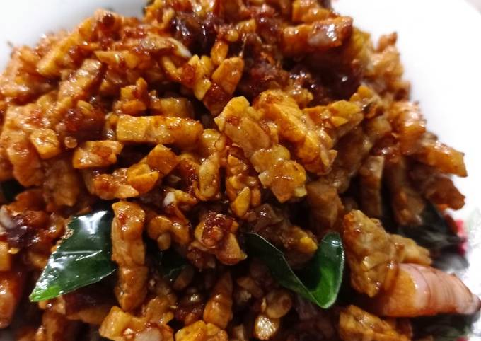 Resep Kering tempe kecap (tidak pedas) anak 2thn oleh Rini