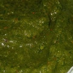 A picture of Spring onion Chutney.
