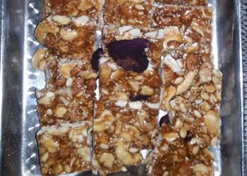 Easiest Way to Cook Delicious Dry fruit chikki using jaggery