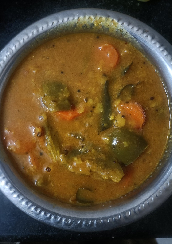 சாம்பார்(sambar recipe in tamil) செய்முறை முக்கிய புகைப்படம்