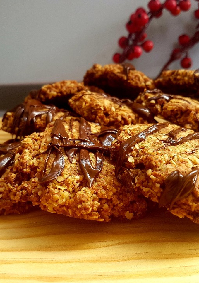 Una foto de Galletas de avena y coco 🍪🥥