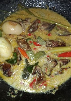 Foto resep Ikan Asap Kuah Santan