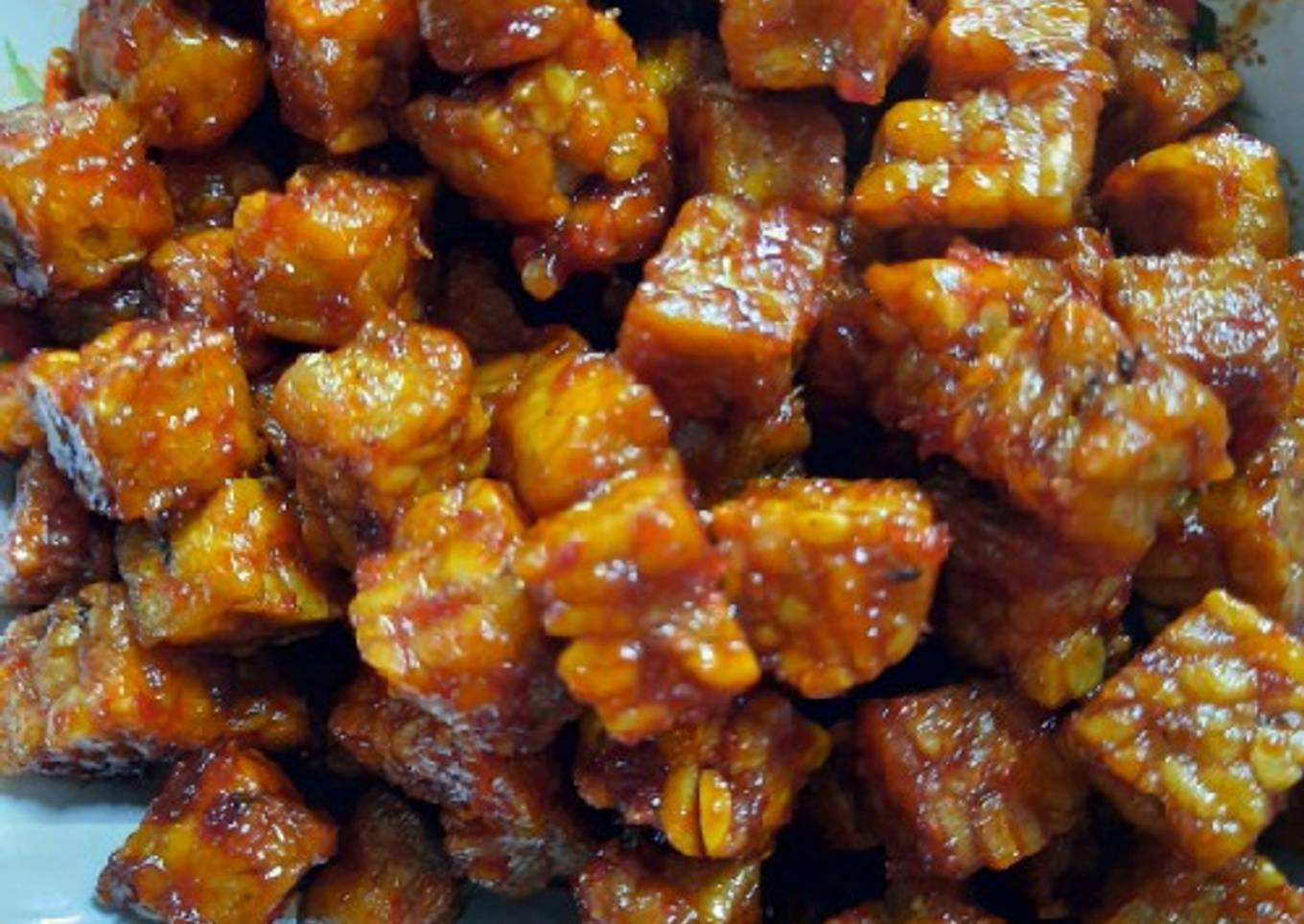 Tempe pedas manis