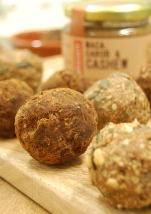 A picture of Boost Balls.