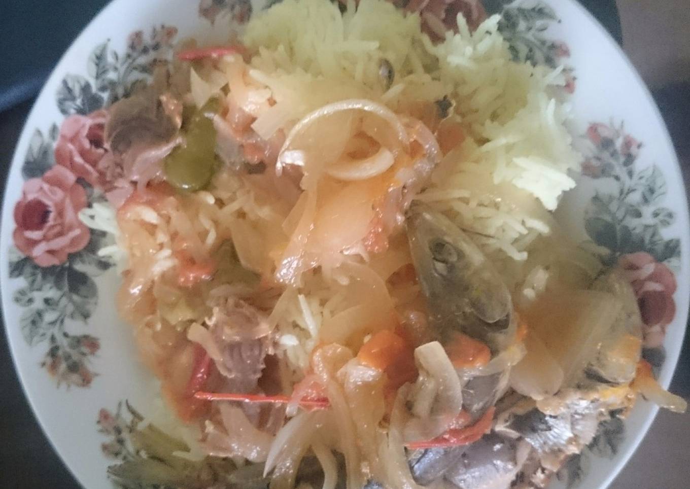 Boiled fish