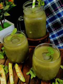 कच्ची कैरी पन्ना(raw mango panna recipe in Hindi) रेसिपी मुख्य फोटो