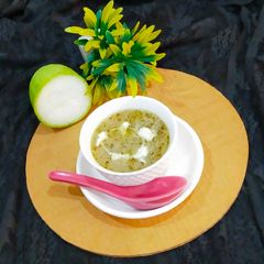 A picture of Creamy Bottle Gourd Soup.