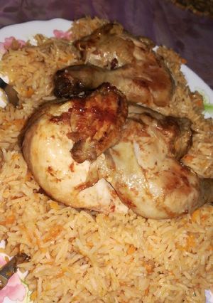 صورة لوصفة رز بخاري