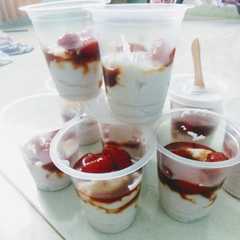 A picture of Bubur sumsum biji salak lembut.