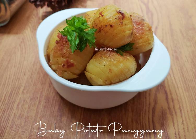 Baby Potato Panggang (Teflon)