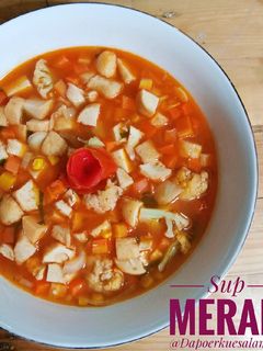 Foto resep Sup Merah