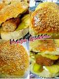 خبز البرغر🍔للتشيكن ناجيتس