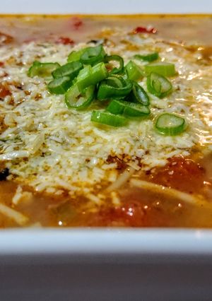 Una foto de SOPA MINESTRONE🍲A Mí Estilo...!😋