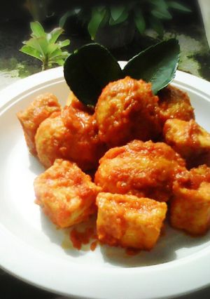 Foto resep Telur tahu bumbu bali