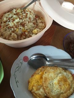 Foto resep Nasi goreng putih / nasi sanga