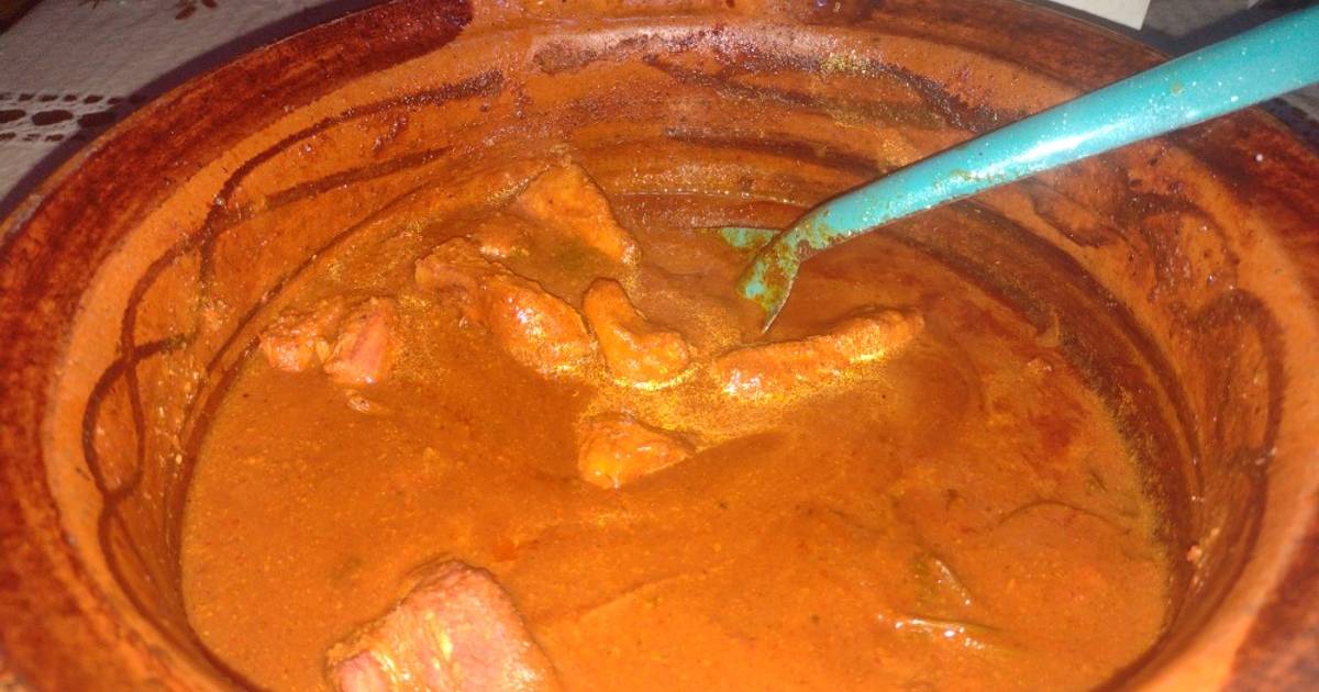 Costilla de cerdo en salsa de guajes Receta de Mukya- Cookpad