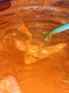 Una foto de Costilla de cerdo en salsa de guajes