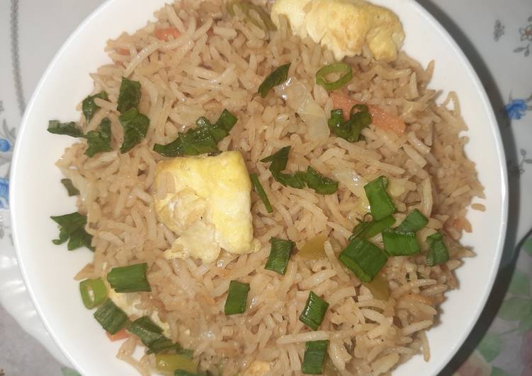 How to Make Yummy Vegetable smoky Fried Rice